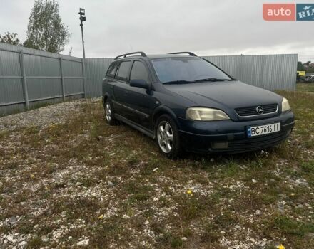 Синій Опель Астра, об'ємом двигуна 2 л та пробігом 300 тис. км за 1900 $, фото 8 на Automoto.ua