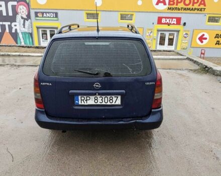 Синий Опель Астра, объемом двигателя 1.7 л и пробегом 1000 тыс. км за 1190 $, фото 3 на Automoto.ua