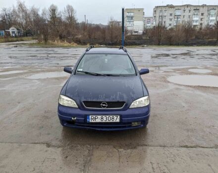 Синий Опель Астра, объемом двигателя 1.7 л и пробегом 1000 тыс. км за 1190 $, фото 1 на Automoto.ua