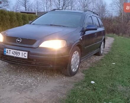 Синий Опель Астра, объемом двигателя 1.7 л и пробегом 350 тыс. км за 2300 $, фото 7 на Automoto.ua