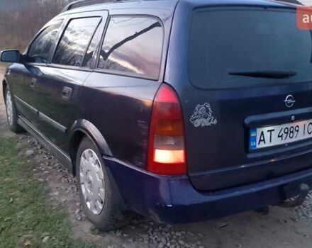 Синий Опель Астра, объемом двигателя 1.7 л и пробегом 350 тыс. км за 2300 $, фото 5 на Automoto.ua