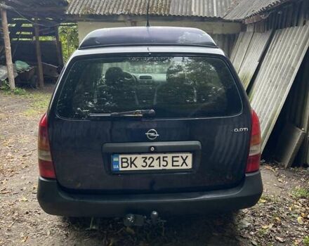 Синий Опель Астра, объемом двигателя 2 л и пробегом 390 тыс. км за 2200 $, фото 3 на Automoto.ua