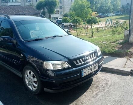 Синій Опель Астра, об'ємом двигуна 1.6 л та пробігом 300 тис. км за 4000 $, фото 1 на Automoto.ua