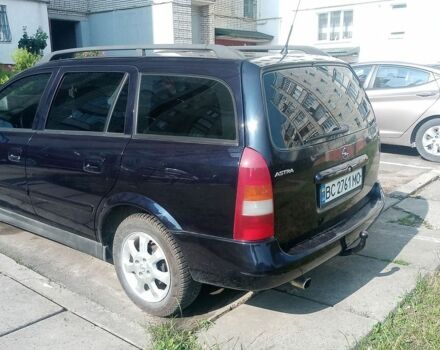 Синій Опель Астра, об'ємом двигуна 1.6 л та пробігом 300 тис. км за 4000 $, фото 3 на Automoto.ua