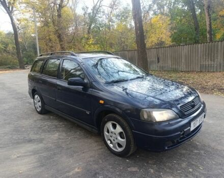 Синій Опель Астра, об'ємом двигуна 2 л та пробігом 310 тис. км за 1600 $, фото 4 на Automoto.ua