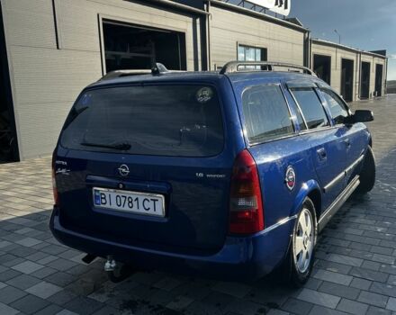 Синий Опель Астра, объемом двигателя 1.6 л и пробегом 260 тыс. км за 4300 $, фото 3 на Automoto.ua