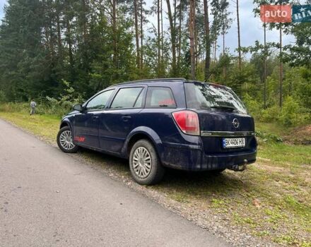 Синий Опель Астра, объемом двигателя 1.7 л и пробегом 240 тыс. км за 3750 $, фото 6 на Automoto.ua