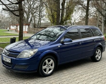Синий Опель Астра, объемом двигателя 1.6 л и пробегом 288 тыс. км за 4000 $, фото 2 на Automoto.ua