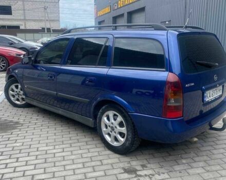 Опель Астра 2004 в Боярка на Automoto.ua Синий Опель Астра, объемом двигателя 2 л и пробегом 288 тыс. км за 3650 $, фото 2 на Automoto.ua