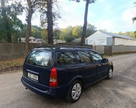 Синій Опель Астра, об'ємом двигуна 2 л та пробігом 310 тис. км за 1600 $, фото 2 на Automoto.ua