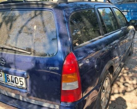 Синій Опель Астра, об'ємом двигуна 1.7 л та пробігом 380 тис. км за 1850 $, фото 2 на Automoto.ua