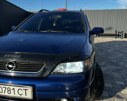 Синий Опель Астра, объемом двигателя 1.6 л и пробегом 260 тыс. км за 4200 $, фото 9 на Automoto.ua