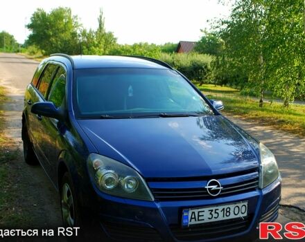 Синий Опель Астра, объемом двигателя 1.7 л и пробегом 375 тыс. км за 4900 $, фото 1 на Automoto.ua