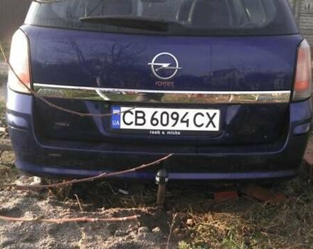 Синий Опель Астра, объемом двигателя 1.6 л и пробегом 188 тыс. км за 4600 $, фото 15 на Automoto.ua