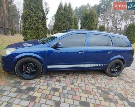 Синий Опель Астра, объемом двигателя 1.6 л и пробегом 195 тыс. км за 5400 $, фото 2 на Automoto.ua