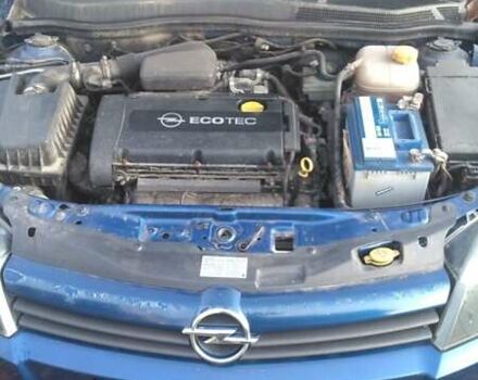 Синий Опель Астра, объемом двигателя 1.6 л и пробегом 188 тыс. км за 4600 $, фото 14 на Automoto.ua