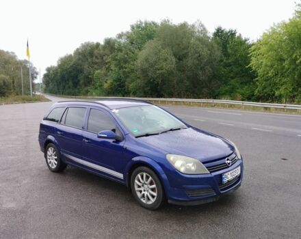 Синий Опель Астра, объемом двигателя 1.6 л и пробегом 195 тыс. км за 5350 $, фото 2 на Automoto.ua