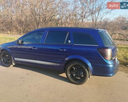 Синий Опель Астра, объемом двигателя 1.6 л и пробегом 195 тыс. км за 5400 $, фото 7 на Automoto.ua