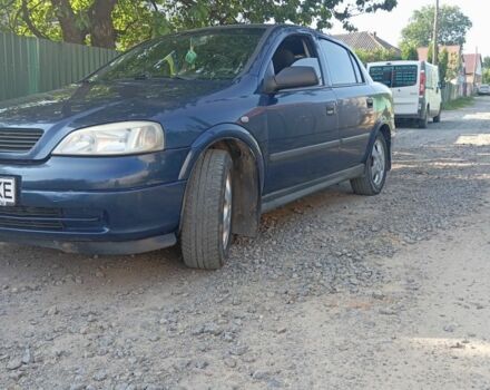 Синій Опель Астра, об'ємом двигуна 1 л та пробігом 260 тис. км за 3400 $, фото 3 на Automoto.ua