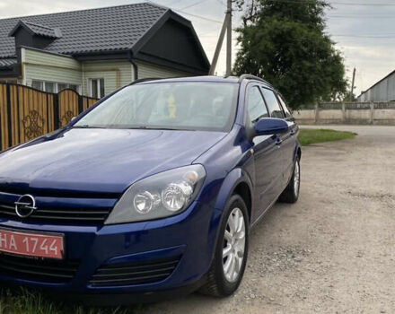 Синий Опель Астра, объемом двигателя 1.6 л и пробегом 217 тыс. км за 4650 $, фото 2 на Automoto.ua