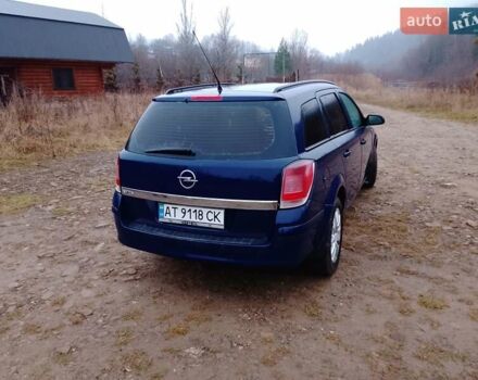 Синий Опель Астра, объемом двигателя 1.3 л и пробегом 220 тыс. км за 3850 $, фото 2 на Automoto.ua