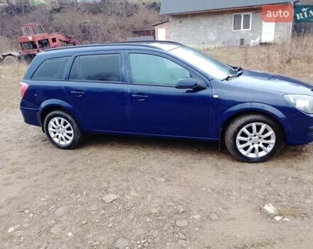 Синий Опель Астра, объемом двигателя 1.3 л и пробегом 220 тыс. км за 3850 $, фото 6 на Automoto.ua