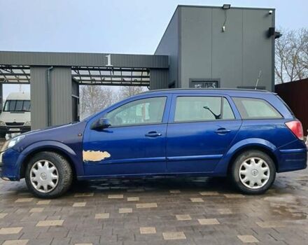 Синий Опель Астра, объемом двигателя 1.6 л и пробегом 262 тыс. км за 4280 $, фото 6 на Automoto.ua