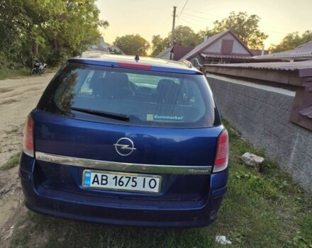 Синий Опель Астра, объемом двигателя 1.6 л и пробегом 177 тыс. км за 4200 $, фото 1 на Automoto.ua