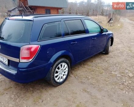 Синий Опель Астра, объемом двигателя 1.3 л и пробегом 220 тыс. км за 3850 $, фото 5 на Automoto.ua