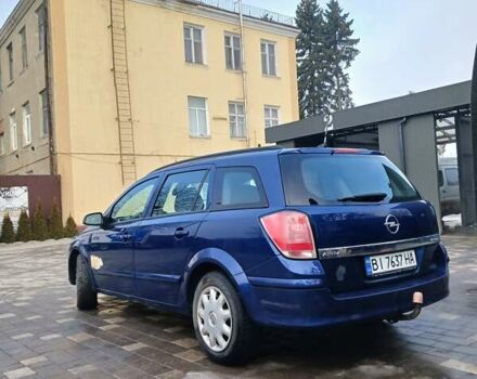 Синий Опель Астра, объемом двигателя 1.6 л и пробегом 262 тыс. км за 4280 $, фото 5 на Automoto.ua