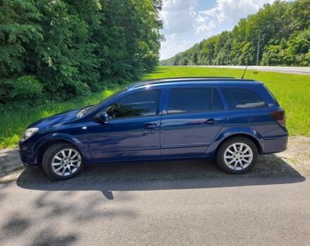 Синий Опель Астра, объемом двигателя 1.6 л и пробегом 165 тыс. км за 2900 $, фото 2 на Automoto.ua