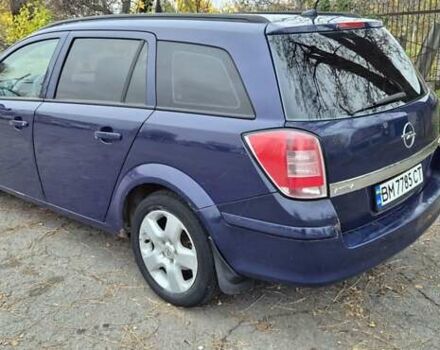 Синий Опель Астра, объемом двигателя 1.3 л и пробегом 370 тыс. км за 3800 $, фото 5 на Automoto.ua