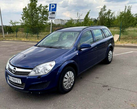 Синий Опель Астра, объемом двигателя 1.6 л и пробегом 295 тыс. км за 4500 $, фото 1 на Automoto.ua