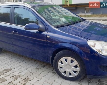 Синий Опель Астра, объемом двигателя 1.25 л и пробегом 298 тыс. км за 5100 $, фото 1 на Automoto.ua