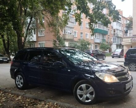 Синий Опель Астра, объемом двигателя 1.6 л и пробегом 338 тыс. км за 5300 $, фото 1 на Automoto.ua