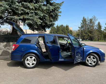 Синий Опель Астра, объемом двигателя 1.6 л и пробегом 245 тыс. км за 4800 $, фото 1 на Automoto.ua