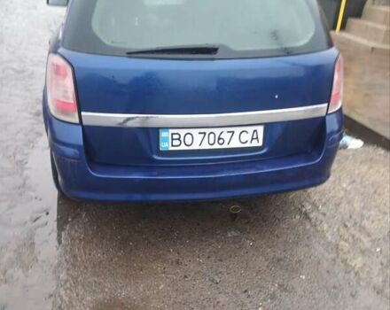 Синий Опель Астра, объемом двигателя 1.7 л и пробегом 280 тыс. км за 4999 $, фото 3 на Automoto.ua