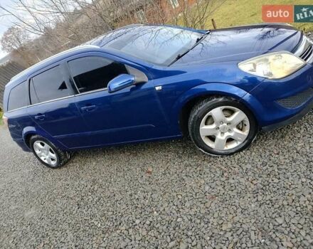 Синий Опель Астра, объемом двигателя 1.7 л и пробегом 330 тыс. км за 4400 $, фото 2 на Automoto.ua