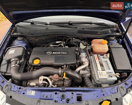 Синий Опель Астра, объемом двигателя 1.69 л и пробегом 354 тыс. км за 5200 $, фото 25 на Automoto.ua