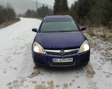 Синий Опель Астра, объемом двигателя 1.7 л и пробегом 325 тыс. км за 4800 $, фото 1 на Automoto.ua