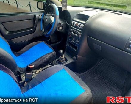 Синий Опель Астра, объемом двигателя 1.7 л и пробегом 302 тыс. км за 3350 $, фото 8 на Automoto.ua