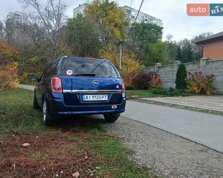 Синий Опель Астра, объемом двигателя 1.6 л и пробегом 230 тыс. км за 5500 $, фото 2 на Automoto.ua