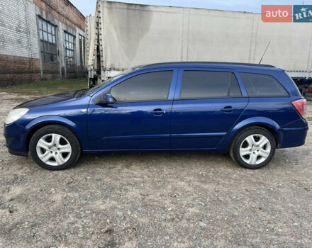 Синий Опель Астра, объемом двигателя 1.69 л и пробегом 354 тыс. км за 5000 $, фото 3 на Automoto.ua