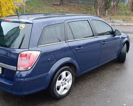 Синий Опель Астра, объемом двигателя 1.6 л и пробегом 355 тыс. км за 5200 $, фото 2 на Automoto.ua