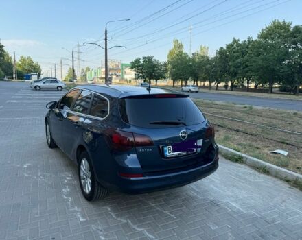 Синий Опель Астра, объемом двигателя 1.7 л и пробегом 194 тыс. км за 7900 $, фото 12 на Automoto.ua