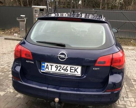 Синий Опель Астра, объемом двигателя 1.7 л и пробегом 320 тыс. км за 6500 $, фото 8 на Automoto.ua