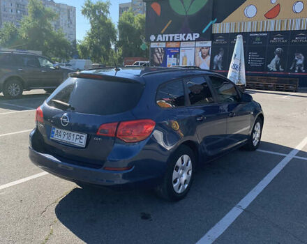 Синий Опель Астра, объемом двигателя 1.7 л и пробегом 346 тыс. км за 6150 $, фото 3 на Automoto.ua