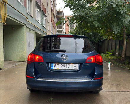 Синий Опель Астра, объемом двигателя 1.7 л и пробегом 231 тыс. км за 7000 $, фото 2 на Automoto.ua