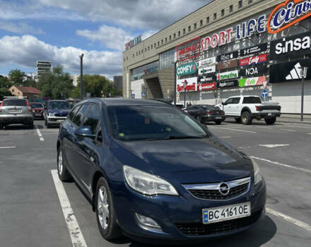 Синий Опель Астра, объемом двигателя 2 л и пробегом 326 тыс. км за 7299 $, фото 2 на Automoto.ua