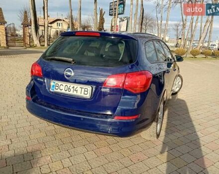 Синий Опель Астра, объемом двигателя 1.7 л и пробегом 296 тыс. км за 6300 $, фото 3 на Automoto.ua